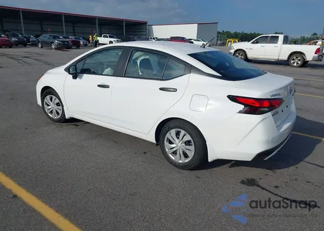 2025 Nissan Versa 1.6 S z USA, uszkodzony, nr VIN 3N1CN8DV9SL855260